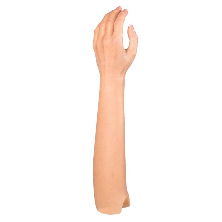 Silicone cover for arm prostheses