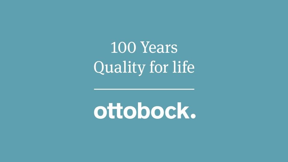 Logo 100 years Ottobock