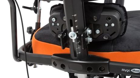 Mygo Max – scale on the back support