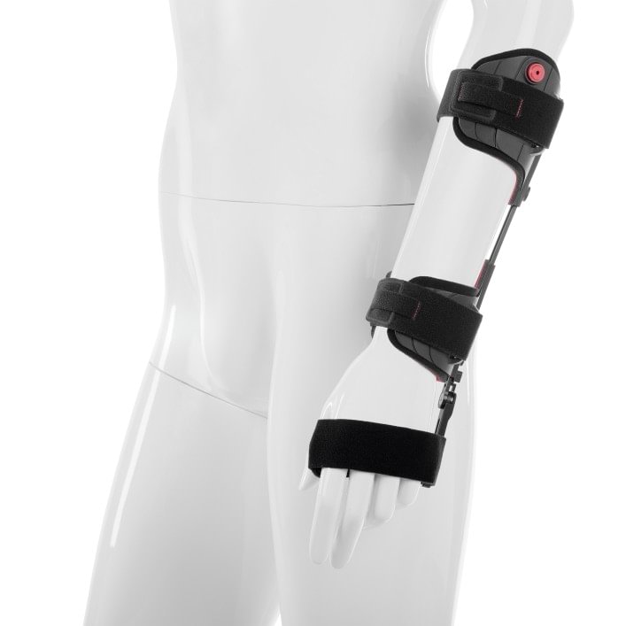 The Manu Neurexa plus wrist orthosis is an orthosis that is used to treat nerve damage in the area of the arm, wrist and hand.