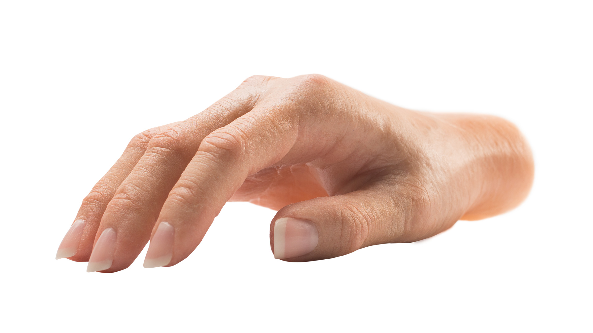 Protesi parziali di mano in silicone