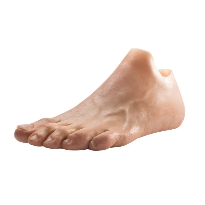 Silicone forefoot prosthesis