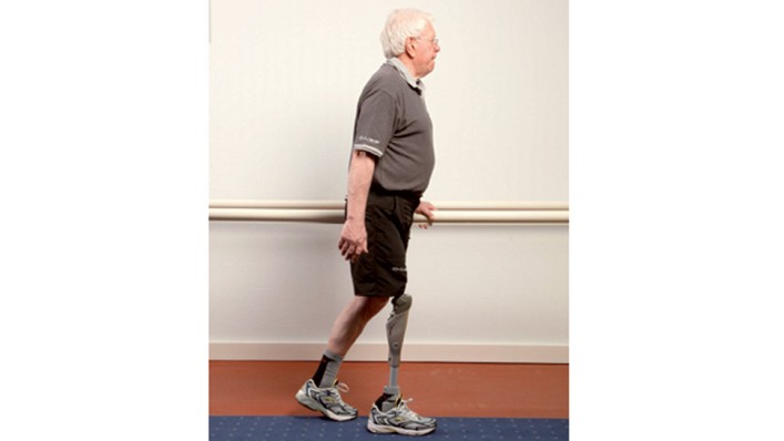 Stance phoase of the gait cycle.